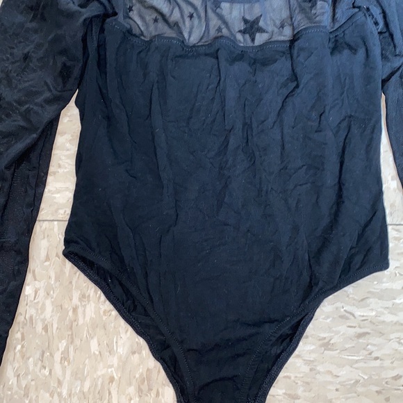Dolls Kill - Dream Bandits Australia - Bewitching High Neck Star Mesh Bodysuit S - Picture 7 of 16